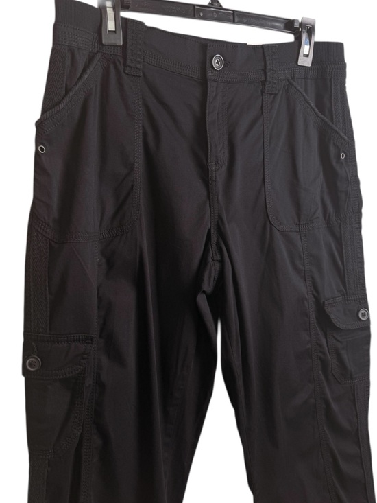 Style & Co., Women’s Black Capri Pants Cargo Comfort Waist Mid Rise Size 10 NWT - Picture 2 of 6